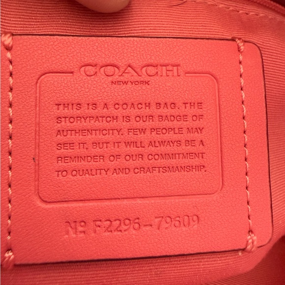 Coach Signature Brown and Pink Tote - Picture 6 of 6